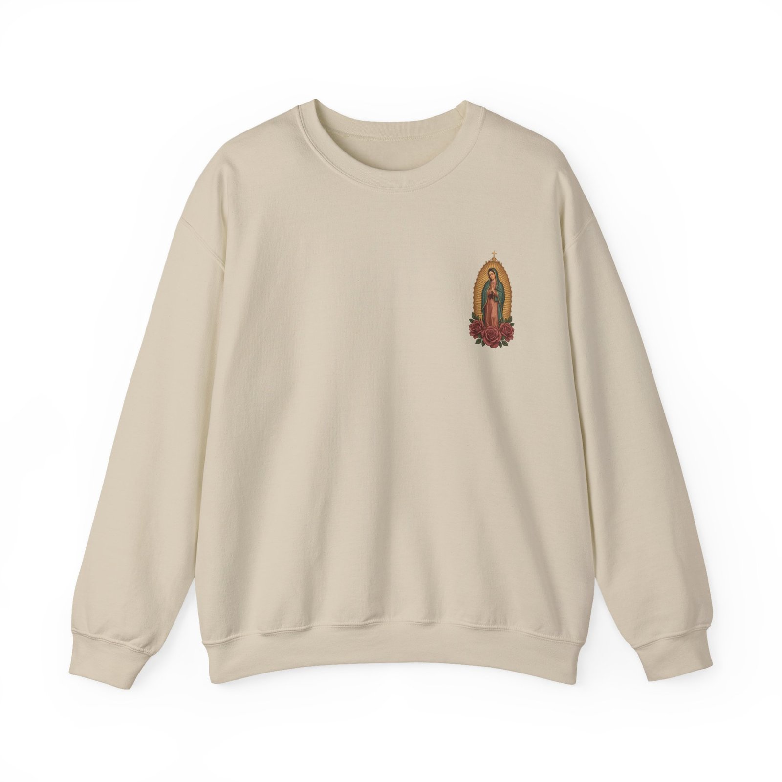 Guadalupe Blush Roses Crewneck Sweatshirt - Image 2