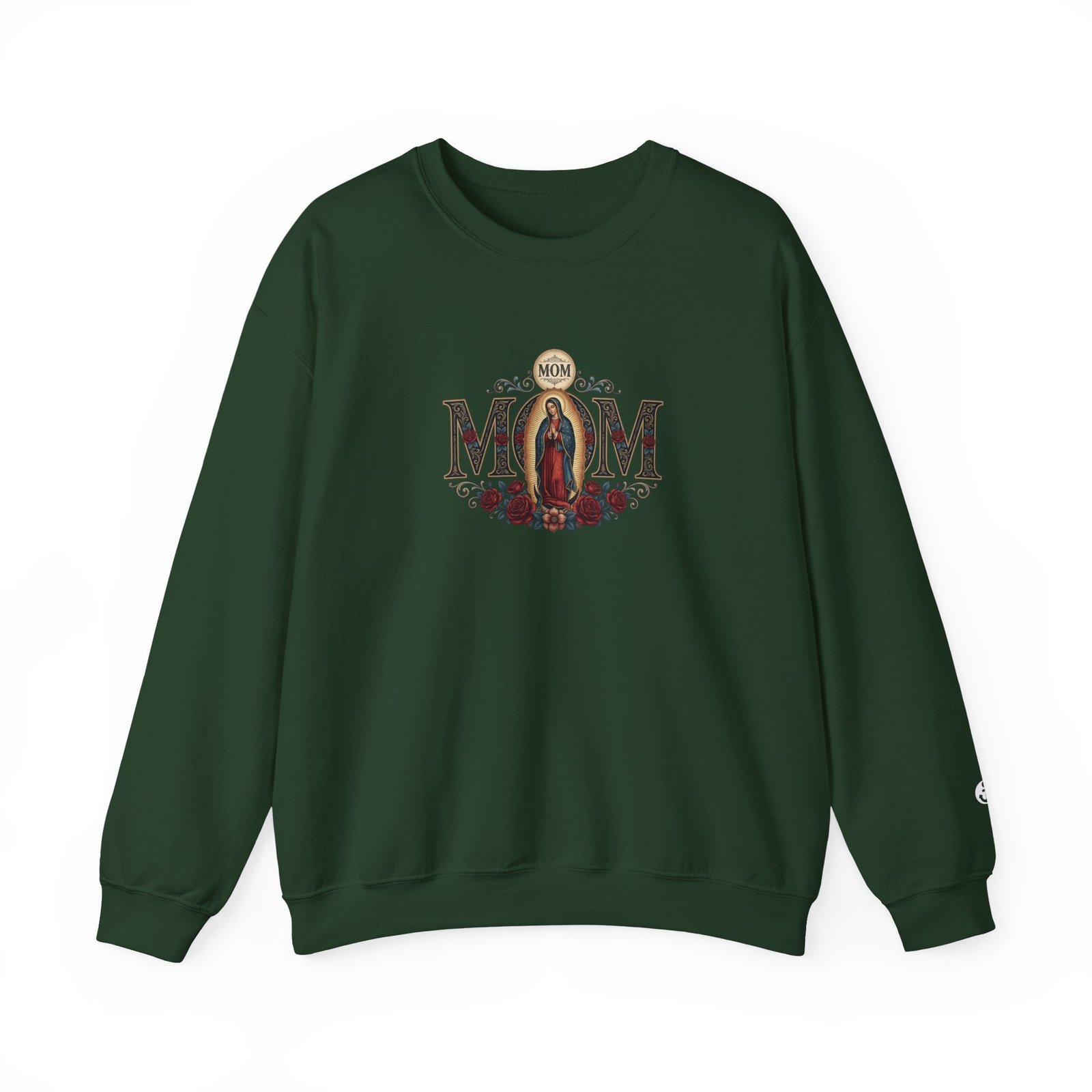 Guadalupe MOM Red Roses Crewneck Sweatshirt - Image 7