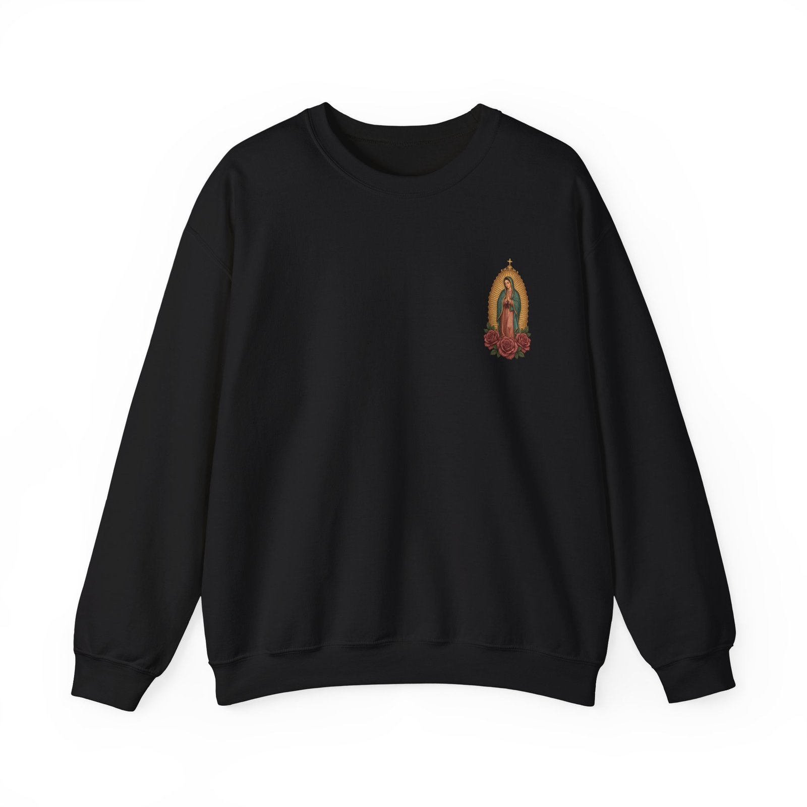 Guadalupe Blush Roses Crewneck Sweatshirt - Image 4