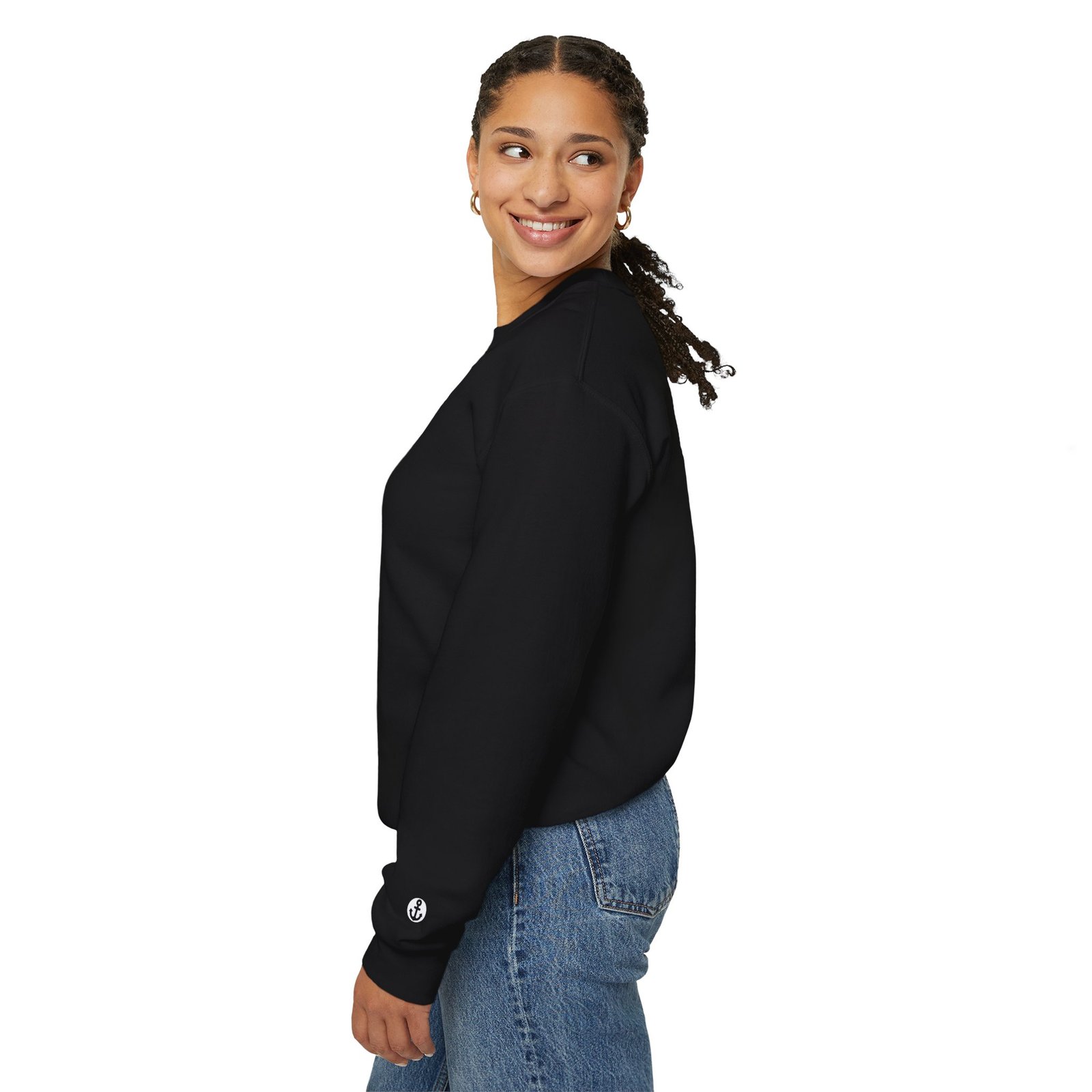 Guadalupe MOM Red Roses Crewneck Sweatshirt - Image 3