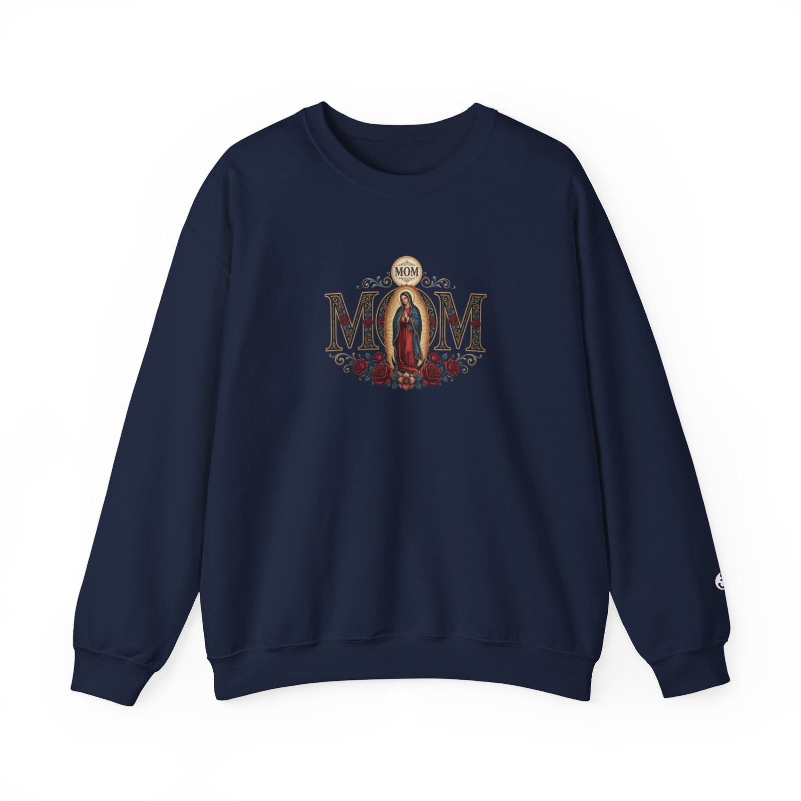 Guadalupe MOM Red Roses Crewneck Sweatshirt - Image 5