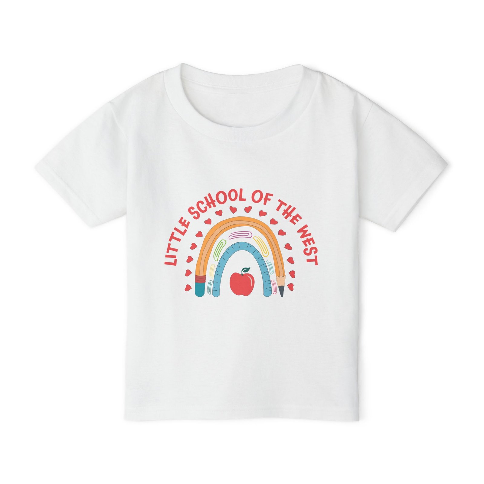 Little School of the West Rainbow Gildan Heavy Cotton™ TODDLER T-Shirt