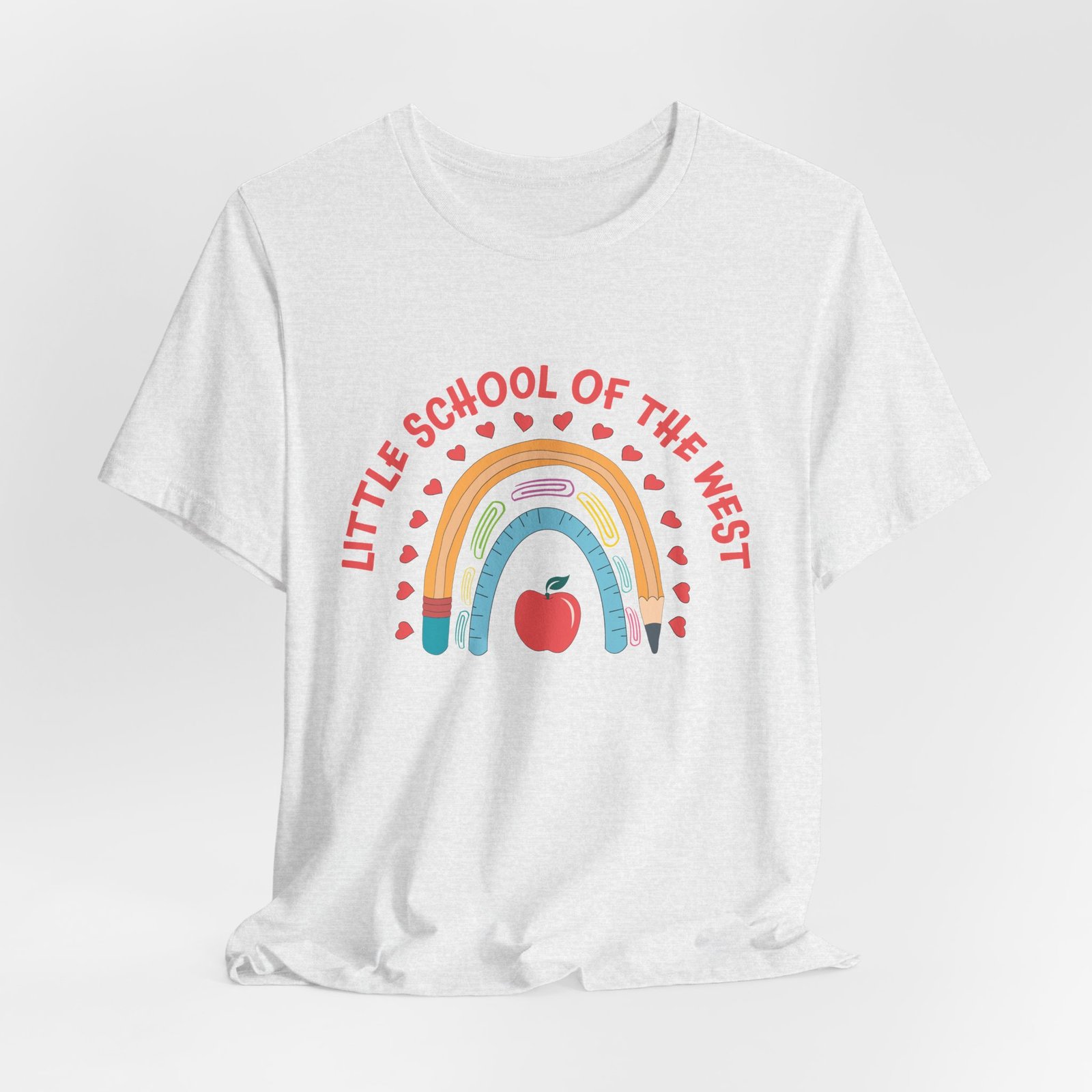 Little School of the West Rainbow Adult T-Shirt