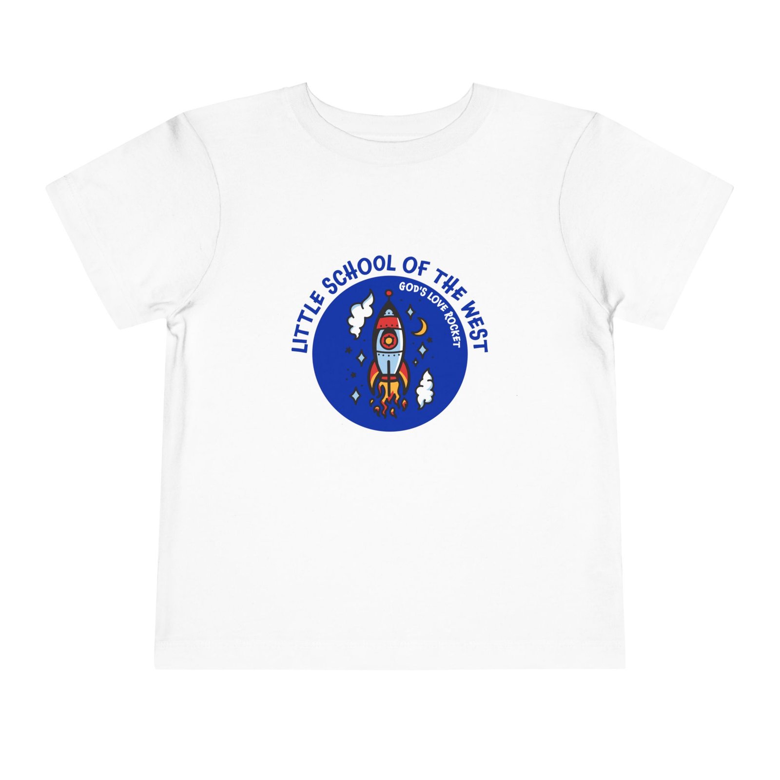 Little School of the West Toddler Bella+Canvas Tee - Image 4