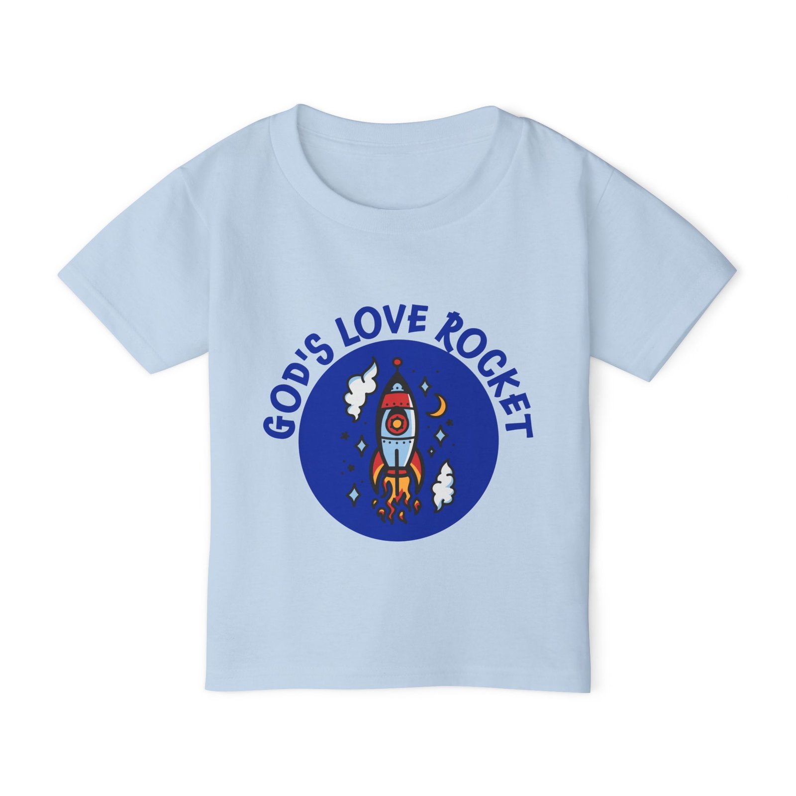God's Love Rocket Toddler Gildan Heavy Cotton™ T-Shirt