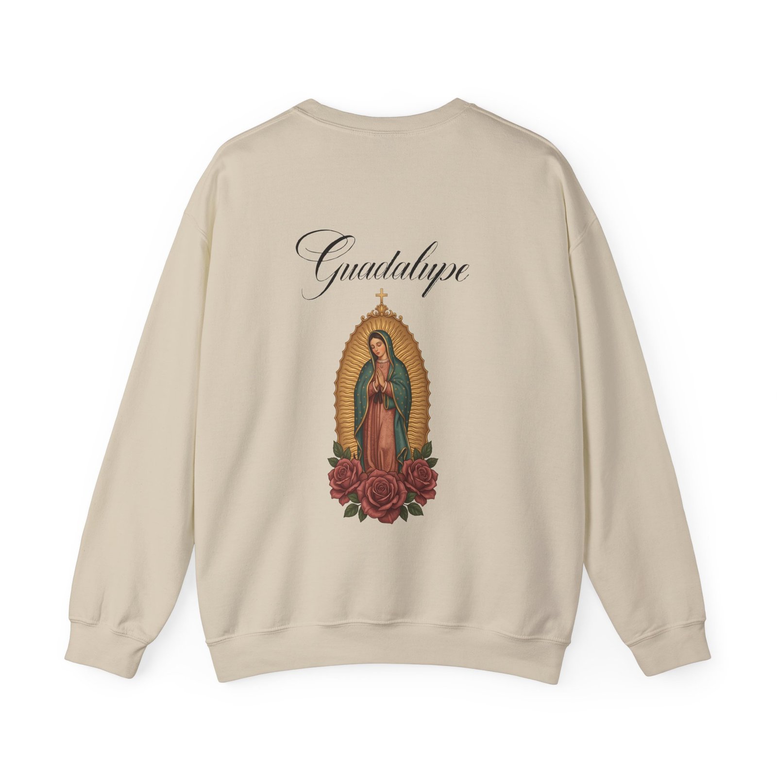 Guadalupe Blush Roses Crewneck Sweatshirt