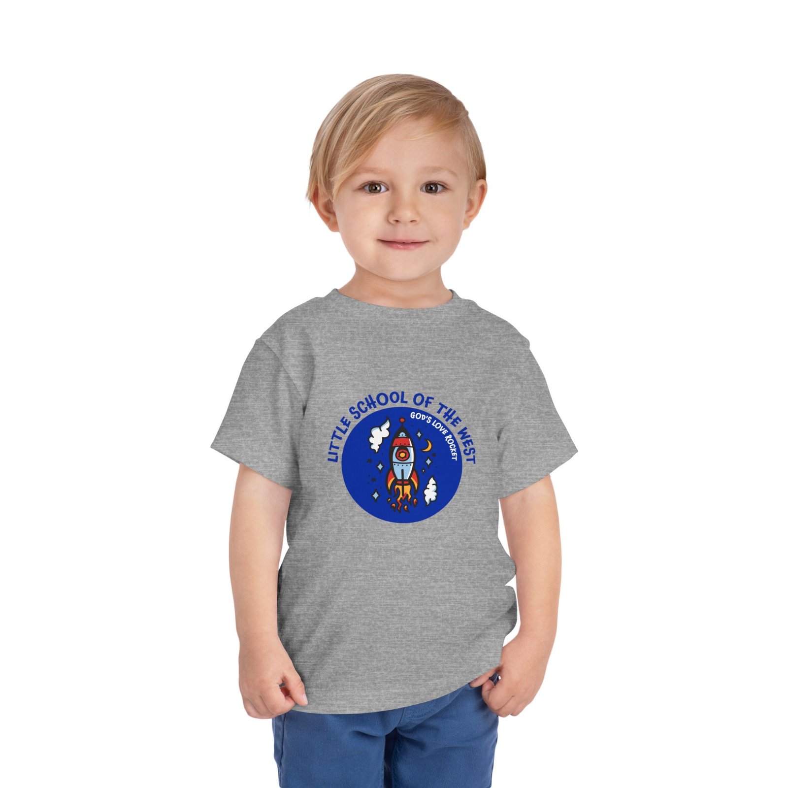 Little School of the West Toddler Bella+Canvas Tee - Image 7