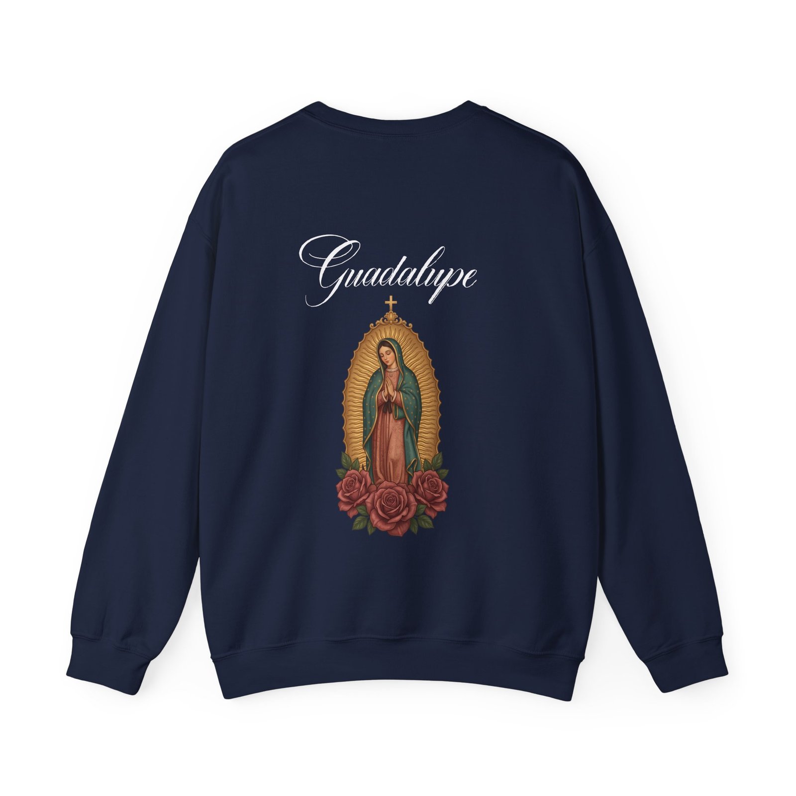 Guadalupe Blush Roses Crewneck Sweatshirt - Image 8
