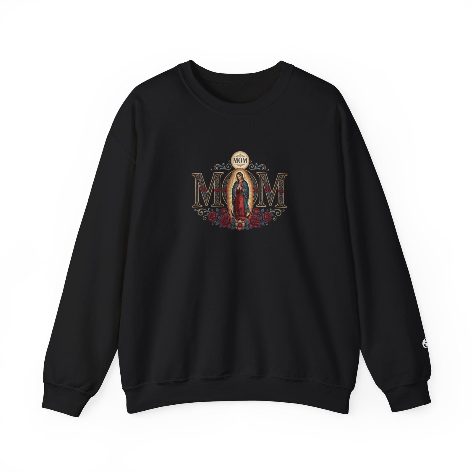 Guadalupe MOM Red Roses Crewneck Sweatshirt