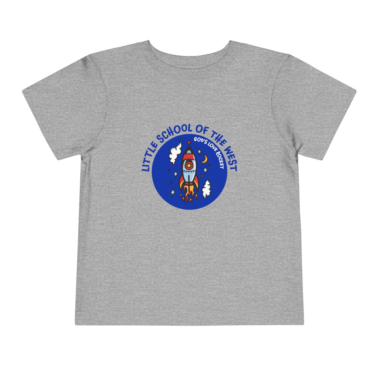 Little School of the West Toddler Bella+Canvas Tee - Image 6