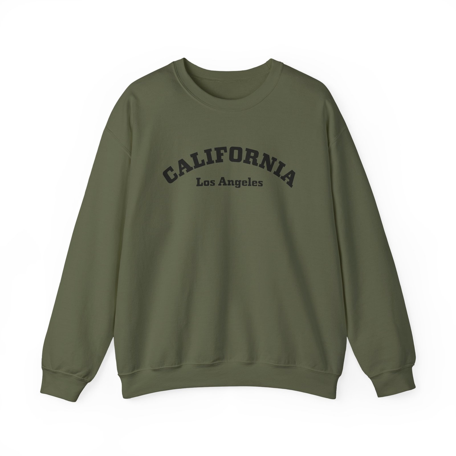 Los Angeles California Gildan Heavy Blend Crewneck Sweatshirt - Image 9