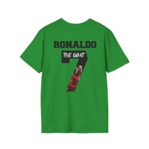 Cristiano Ronaldo CR7 Front & Back ADULT T-Shirt