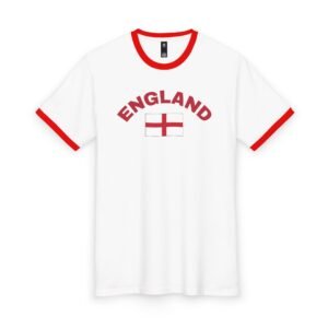 England Flag National Team Ringer T-Shirt