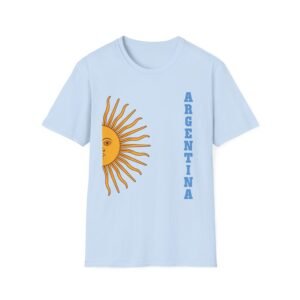 Argentina Vertical with Large Sun Icon National Team T-Shirt