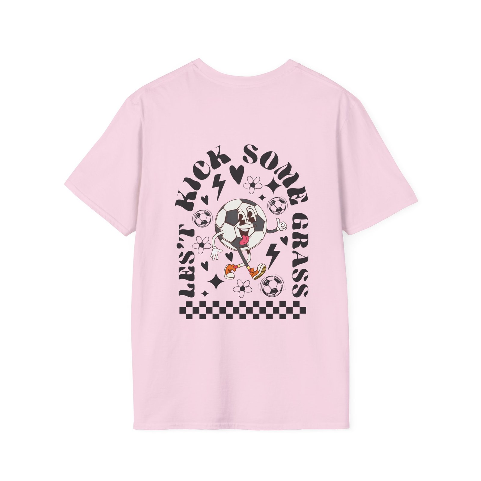 Personalized Name in Front - Let's Go Kick Some Grass Back T-Shirt - Image 27