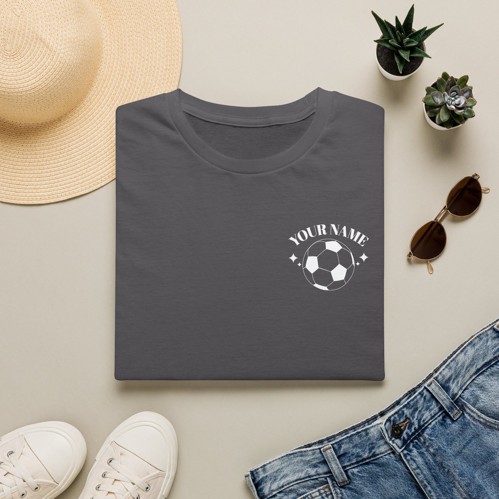 Personalized Name in Front - Let's Go Kick Some Grass Back T-Shirt - Image 20