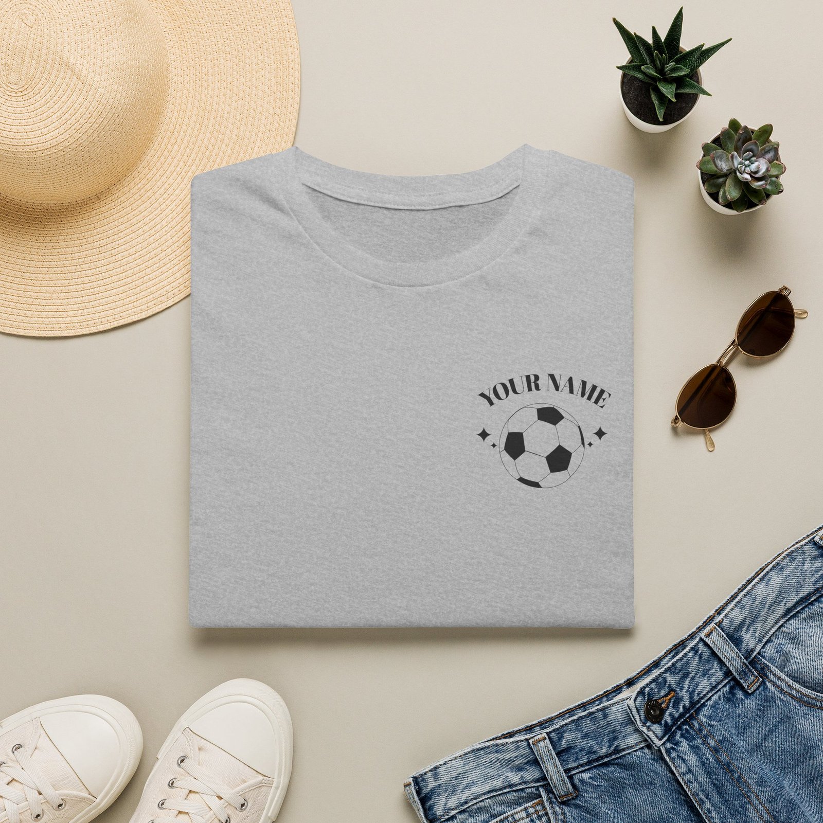 Personalized Name in Front - Let's Go Kick Some Grass Back T-Shirt - Image 14