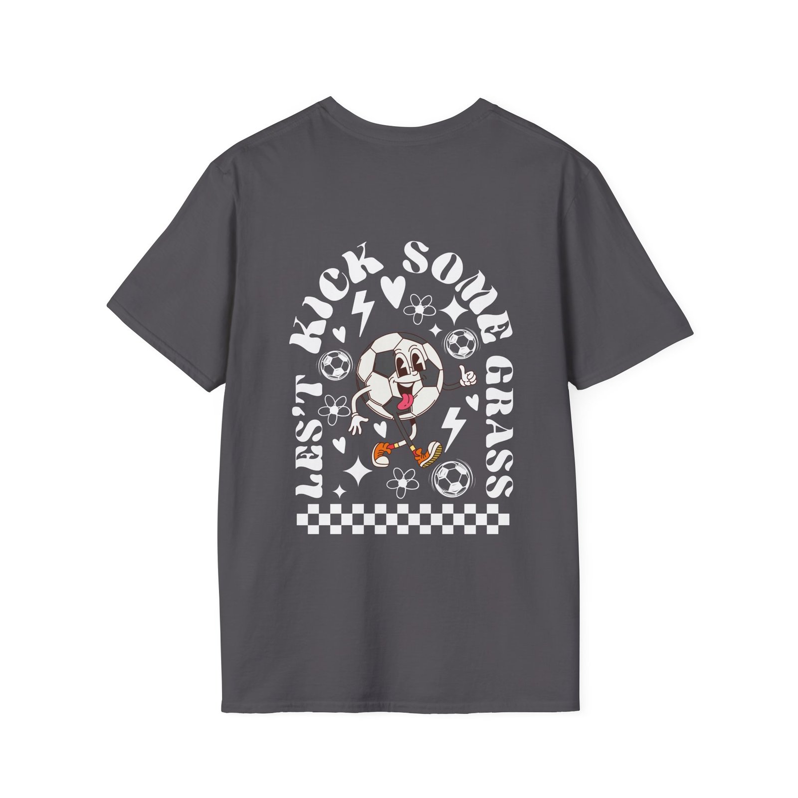 Personalized Name in Front - Let's Go Kick Some Grass Back T-Shirt - Image 21