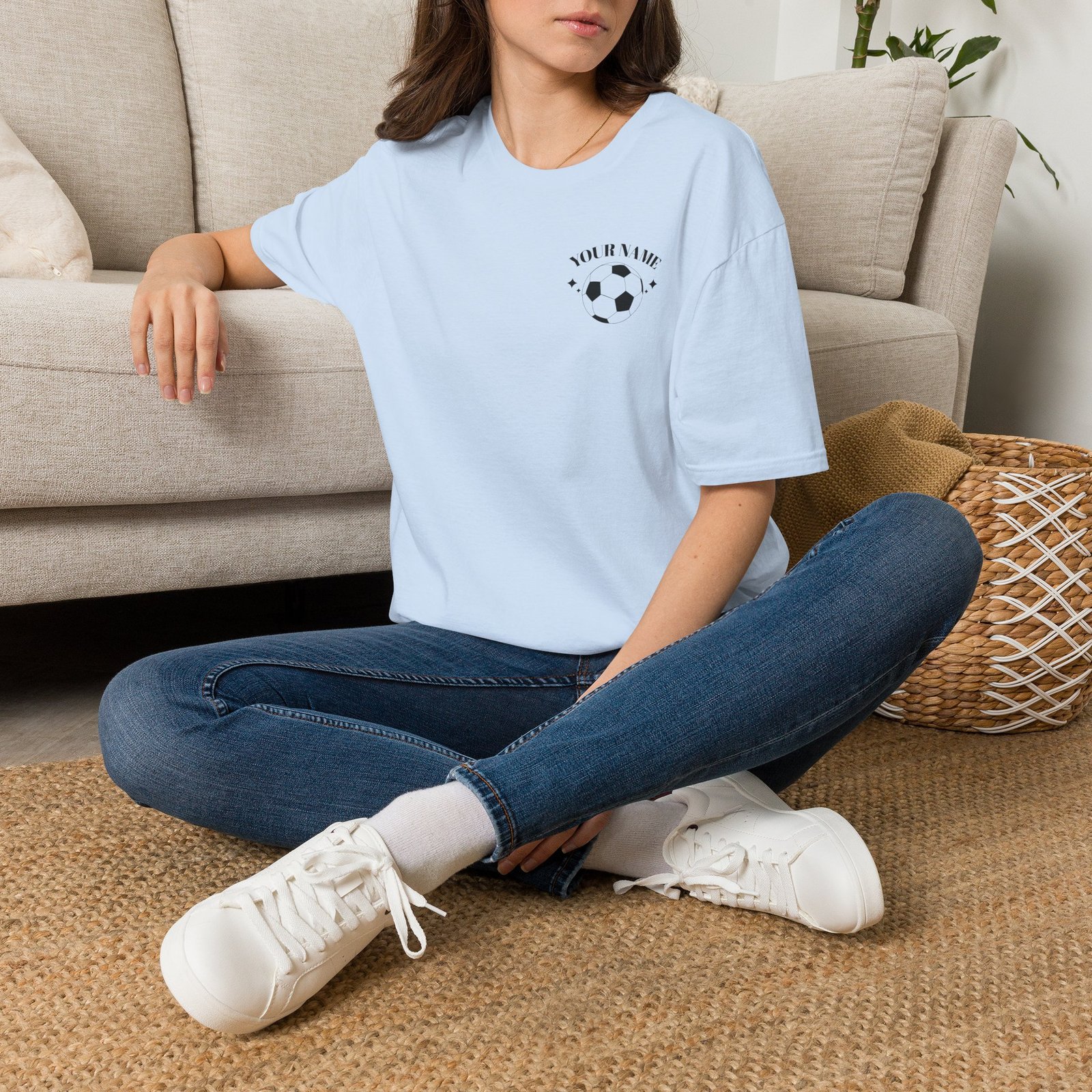 Personalized Name in Front - Let's Go Kick Some Grass Back T-Shirt - Image 4