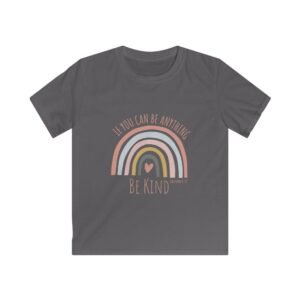 If You Can Be Anything Be Kind Boho Rainbow (Ephesians 4:32) Kids YOUTH T-Shirt