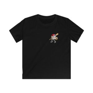 Blood Sweat and Baseball Kids Youth Softstyle Front & Back T-Shirt