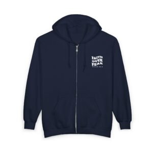 Faith Over Fear Psalm 56-3 Heavy Blend™ Full Zip Hoodie Sweatshirt