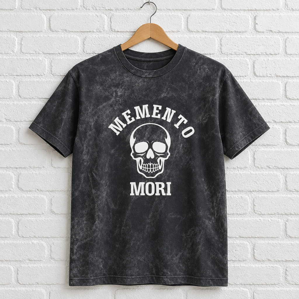 Memento Mori Vintage Crewneck T-Shirt